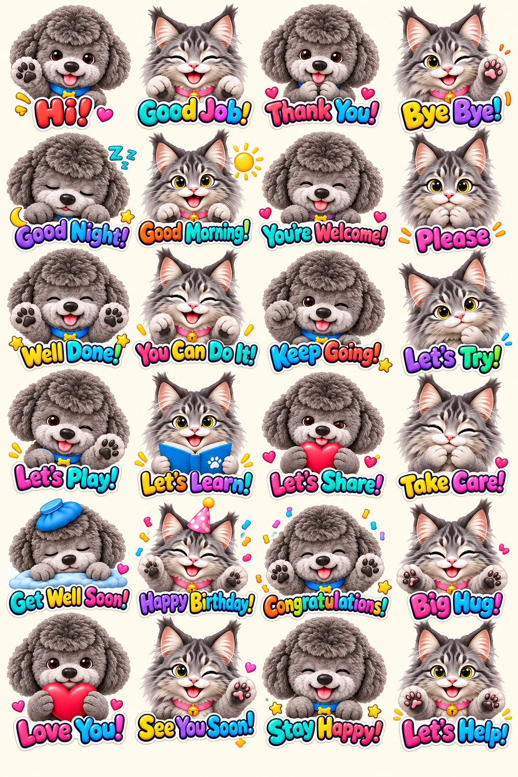English — 24 emoji